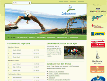 Tablet Screenshot of darss-marathon.de